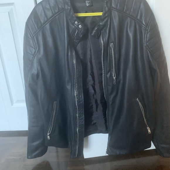 Men’s H & M pleather jacket. Very good condition. - Picture 3 of 3